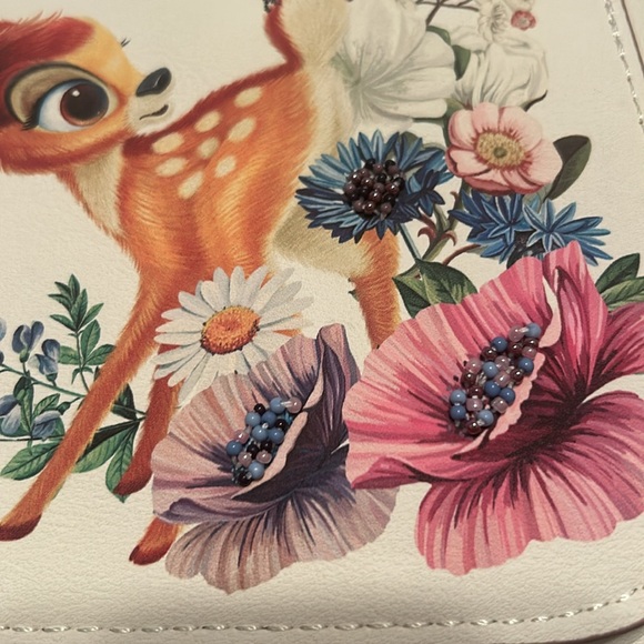 Disney Loungefly brand new xBambi floral Crossbody purse - Picture 10 of 12